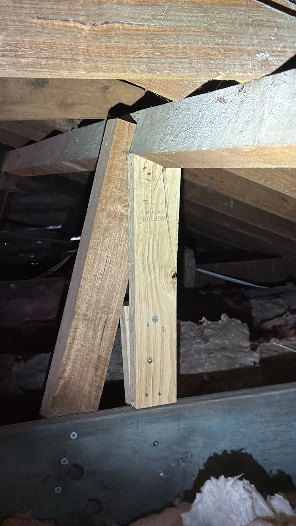 Major cracking through the wall lining recorded and measured, found during a defect investigation inspection in Pascoe Vale